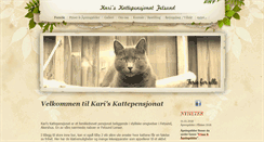 Desktop Screenshot of kariskattepensjonat.no